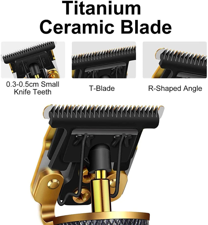 VINTAGE T9 RECHARGEABLE ELECTRIC HAIR CLIPPER CUTTTING MACHINE